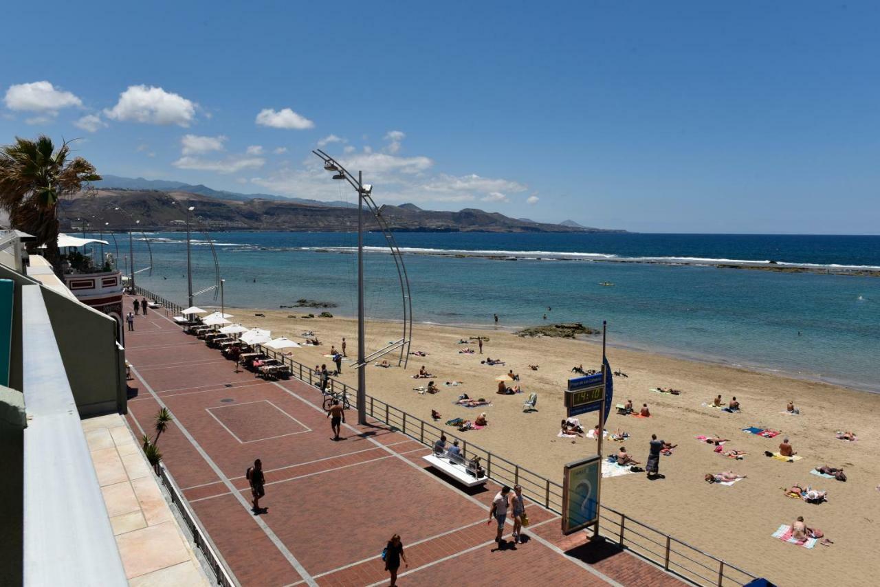 Apartamento Primera Linea Playa De Las Canteras Лас Палмас де Гран Канария Екстериор снимка