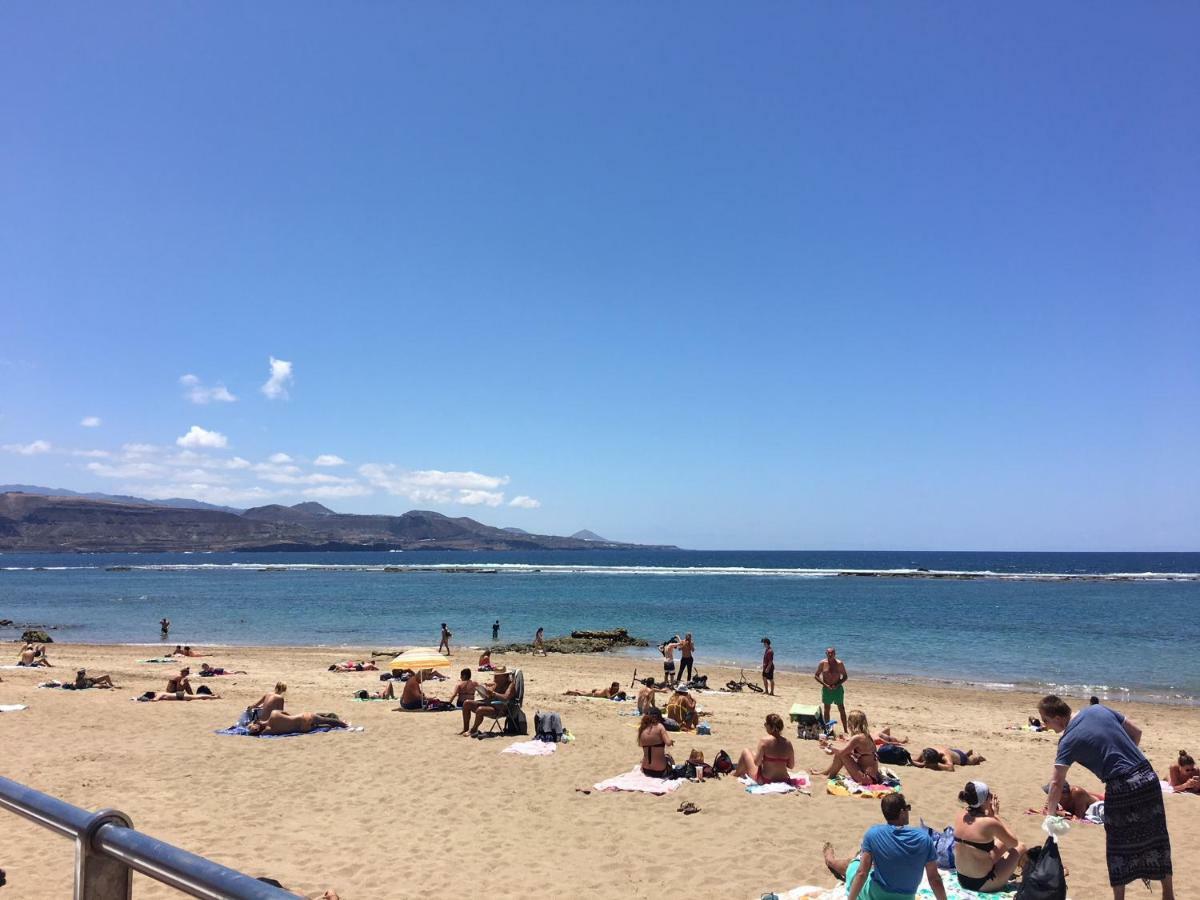 Apartamento Primera Linea Playa De Las Canteras Лас Палмас де Гран Канария Екстериор снимка